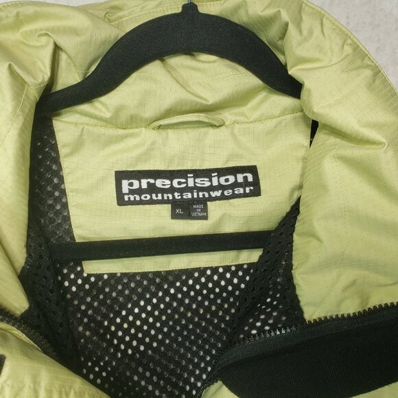 Precision Mountainwear Ski Jacket Coat Womens size XL Greenish & Black Hooded - Picture 4 of 14